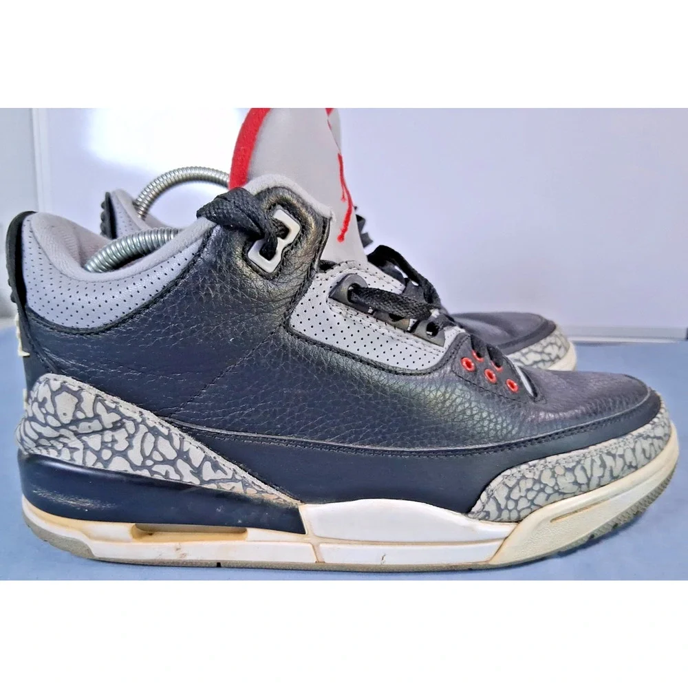 Nike Air Jordan 3 Retro OG Black Cement 2018 Men's Size 10 854262-001 Authentic